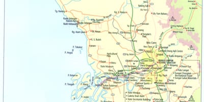 ಕೌಲಾಲಂಪುರ್ ಸೆಲಂಗೊರ್ ನಕ್ಷೆ