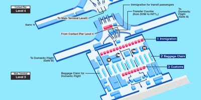 Klia ಟರ್ಮಿನಲ್ ನಕ್ಷೆ