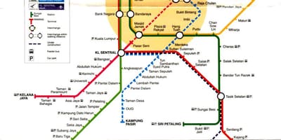 ಸ್ಟಾರ್ ಲೈನ್ lrt ನಕ್ಷೆ