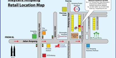 ನಕ್ಷೆ ampang ಪಾರ್ಕ್