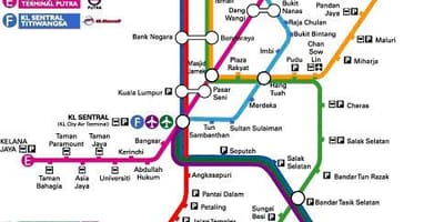 Klia ಎಕ್ಸ್ಪ್ರೆಸ್ ನಕ್ಷೆ