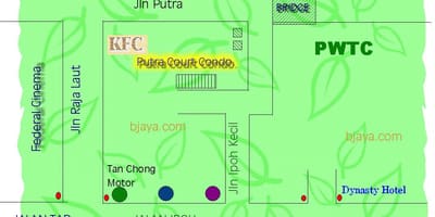 Pwtc ಕೌಲಾಲಂಪುರ್ ನಕ್ಷೆ